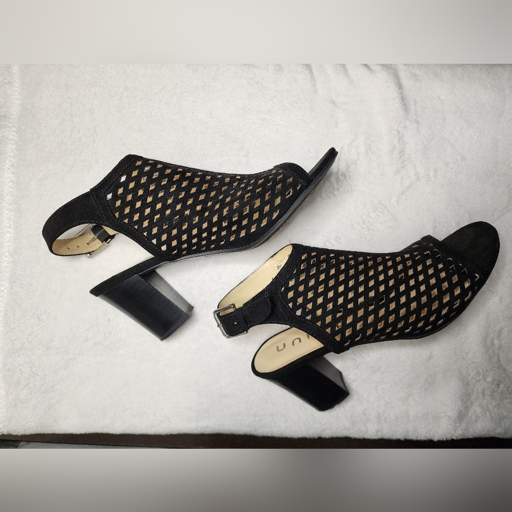 Unisa Black Sandal Heel